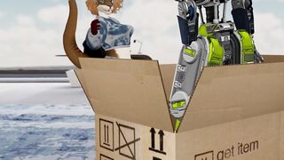 Otter Babe Orders Fuck Robot and gets Fucked Silly - Second Life Yiff