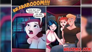 Stranded in the car - The Pervert Cartoons