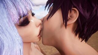 Sex in the game with beautiful graphics in the wild with a sexy woman 2022 18+