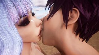 Sex in the game with beautiful graphics in the wild with a sexy woman 2022 18+
