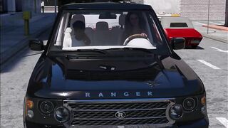 Wife and Stepmother AWAM - Sophia Fucking with Sam in car - 3d game