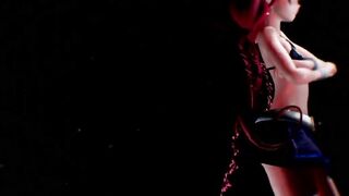 MMD 4k 60Fps Kawakaze - Peek a Boo