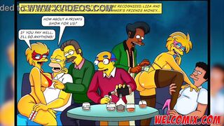 Night in the whorehouse! A VERY CRAZY NIGHT - The Simptoons