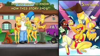 Night in the whorehouse! A VERY CRAZY NIGHT - The Simptoons