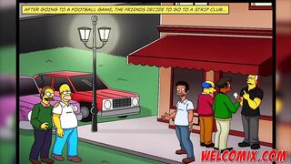 Night in the whorehouse! A VERY CRAZY NIGHT - The Simptoons
