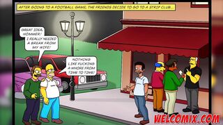 Night in the whorehouse! A VERY CRAZY NIGHT - The Simptoons
