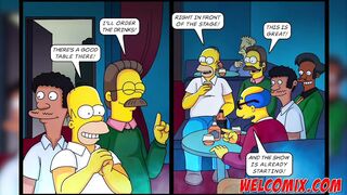 Night in the whorehouse! A VERY CRAZY NIGHT - The Simptoons
