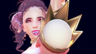 casstle robbed by succubus - 3d animation