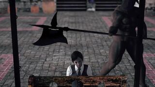 casstle robbed by succubus - 3d animation