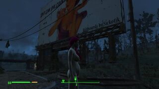 Got pregnant from a passerby right on the road | Fallout Porno