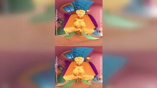 The Simpsons - Marge missionary pounding POV