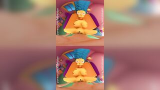 The Simpsons - Marge missionary pounding POV