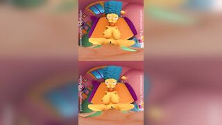 The Simpsons - Marge missionary pounding POV
