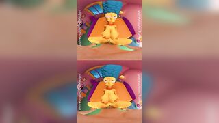 The Simpsons - Marge missionary pounding POV