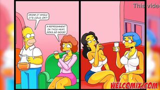 Hommer's Revenge! Fucking friends' wives! The Simptoons, Simpsons