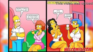 Hommer's Revenge! Fucking friends' wives! The Simptoons, Simpsons