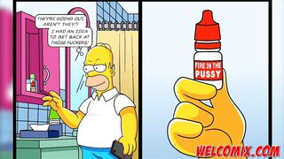 Hommer's Revenge! Fucking friends' wives! The Simptoons, Simpsons