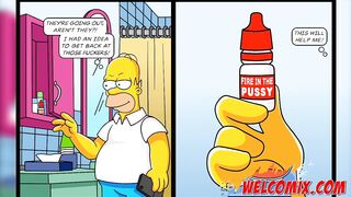 Hommer's Revenge! Fucking friends' wives! The Simptoons, Simpsons