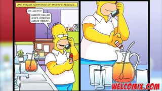 Hommer's Revenge! Fucking friends' wives! The Simptoons, Simpsons