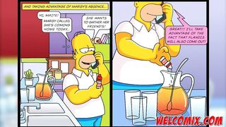 Hommer's Revenge! Fucking friends' wives! The Simptoons, Simpsons
