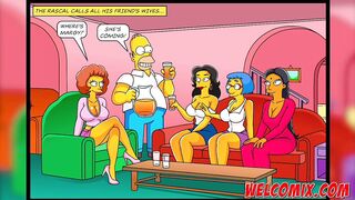 Hommer's Revenge! Fucking friends' wives! The Simptoons, Simpsons