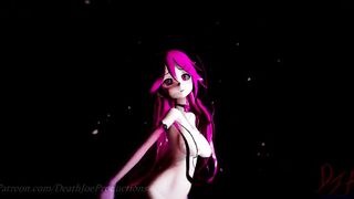 MMD R18 nude  Pink Yamakaze Shake it 105