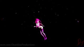 MMD R18 nude  Pink Yamakaze Shake it 105