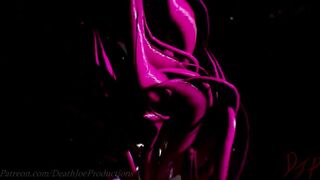 MMD R18 nude  Pink Yamakaze Shake it 105
