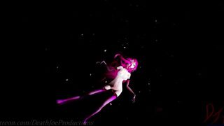 MMD R18 nude  Pink Yamakaze Shake it 105