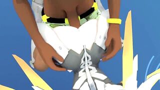 Pornstars become  big booty cartoons and get really freaky