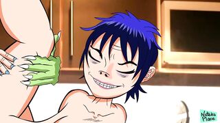 Gorillaz xxx Porn Parody - Noodle and Murdoc