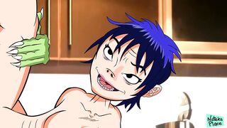 Gorillaz xxx Porn Parody - Noodle and Murdoc