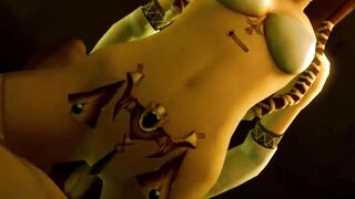 PRINCESS ZELDA RIDING HARD COCK!!