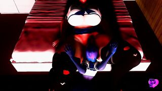Tracer and Widowmaker the College Feast (Growth Animation)
