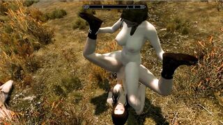 Rough lesbian - took the girl | Skyrim Adult Mod