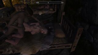 Rough lesbian - took the girl | Skyrim Adult Mod