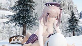 3D Hentai Animation Cowgirl Teen Student Intense Sex Hot Delicious Fuck Tight Pussy