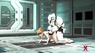 Porn wars! Super intergalactic whore and alien sex in the Universe