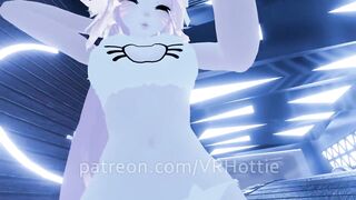 Slut Grinding With Lovense Has Shaking Orgasm Teasing Face Riding Dildo Ride VRChat POV Lap Dance