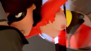 ELASTIGIRL THE INCREDIBLES ANIMATION!!