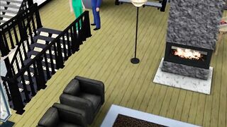 Fucked wife while mother-in-law on the table | sims 3 sex