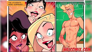 Sex and orgy in college anatomy class - College Perverts