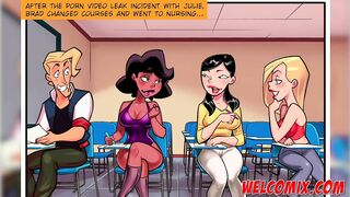 Sex and orgy in college anatomy class - College Perverts