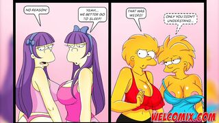 Those twins are a Dream - The Simptoons Toons