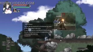 Hot lady having sex with men in Night of rev new act hentai game video