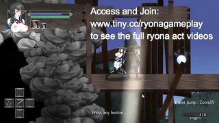 Hot lady having sex with men in Night of rev new act hentai game video