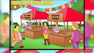 Fuck Tent! Springfield's Carnival has begun! The Simptoons, Simpsons porn