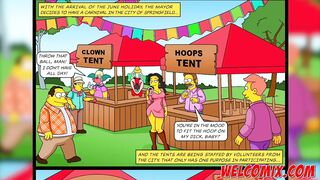 Fuck Tent! Springfield's Carnival has begun! The Simptoons, Simpsons porn