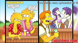 Fuck Tent! Springfield's Carnival has begun! The Simptoons, Simpsons porn