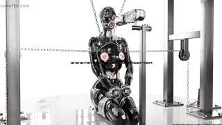 Hardcore Restrained and Gagged Teen Facefuck BDSM Animation